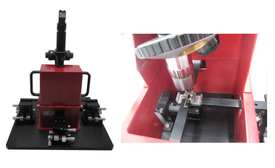 制备单根微纳米纤维样品的数字视觉制样台